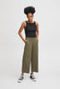 Kate Signature Wide Crop Pant (Olive)