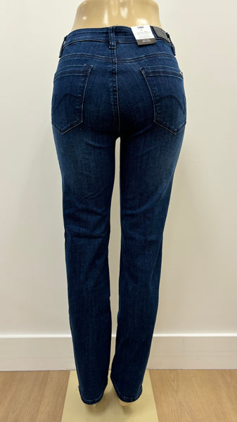 New Gigi Dark Wash Straight Jean by Lois