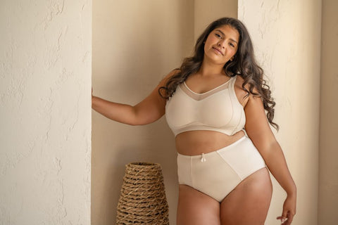 Sonya Wireless Bra (Soft Beige)