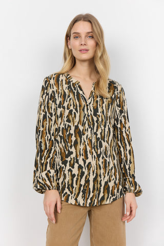 Iona Patterned Blouse - 50% OFF AT CHECKOUT - FINAL SALE