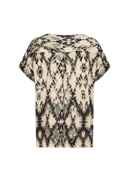 Pontida Patterned Blouse (Misty)