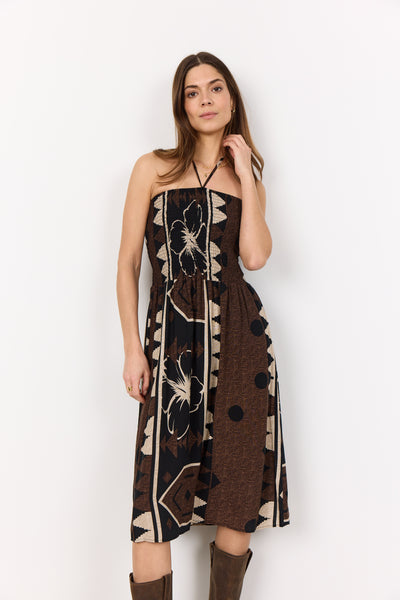 Rosalie Dress (Fudge Combi)