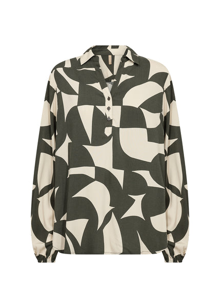 Hanni Blouse (Forest Night)