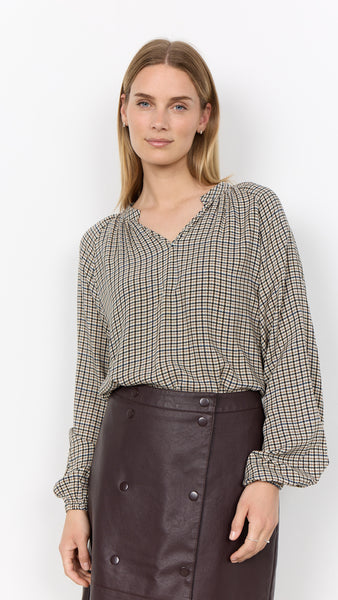 Haila Printed Top (Tempest Combi)