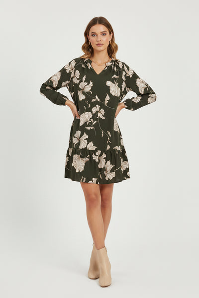 Hamida Dress (Olive)