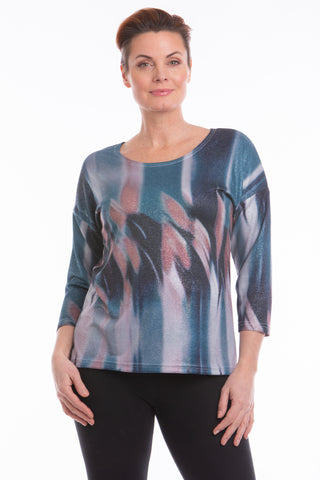 Marlene Sparkle Print Top