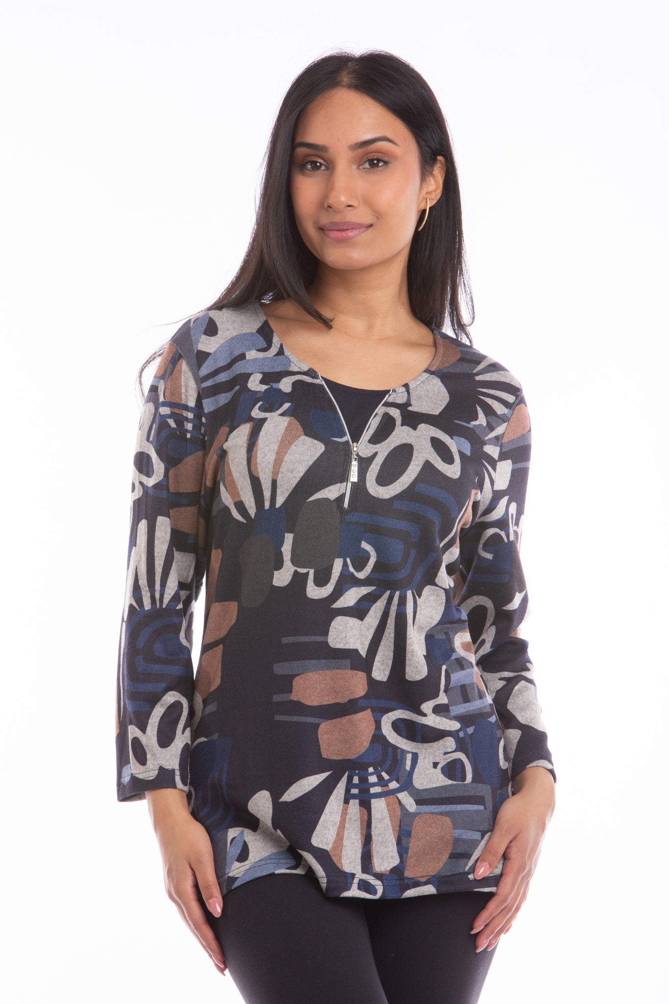 Ava Patterned Top