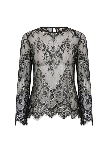 Jenica Lace Top (Black)