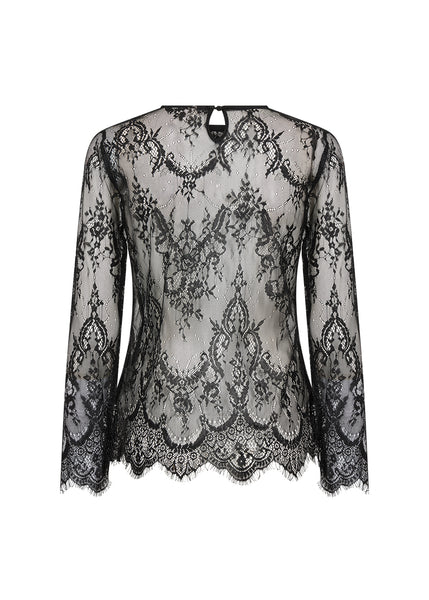 Jenica Lace Top (Black)