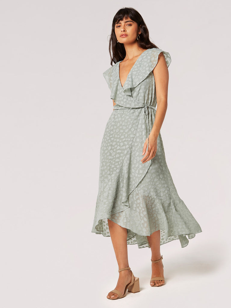 Mock wrap dress best sale