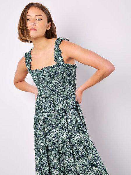 Kara Ditsy Midi Dress