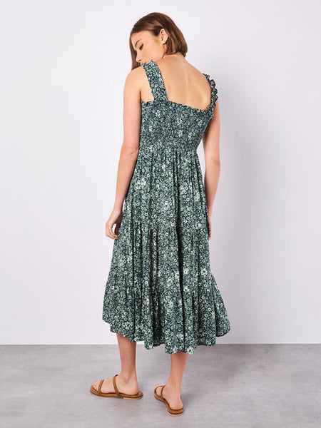 Kara Ditsy Midi Dress