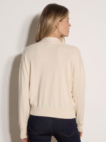 Amanda Wrap Sweater (Cream)