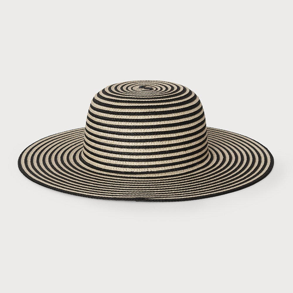 Melanie Stripped Straw Hat