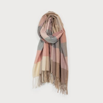 Aria Plaid Scarf - 6 Colour Options