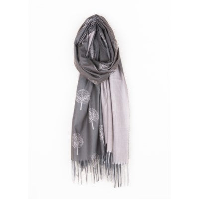 Winnifred Large Tree Print Scarf - 3 Colour Options