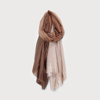 Maeve Two Tone Striped Scarf - 3 Colour Options