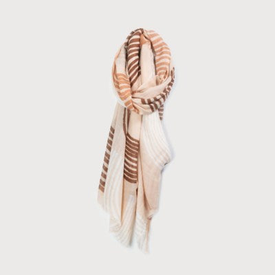 Tina Patterned Scarf - 2 Colour Options