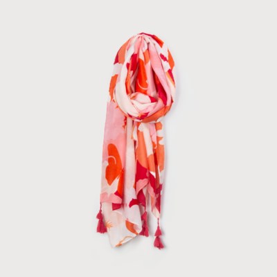 Maurice Floral Tassel Scarf - 4 Colour Options