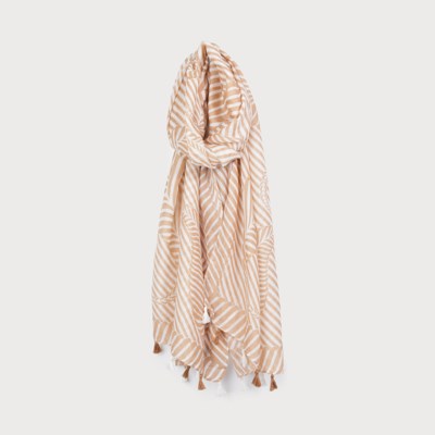 Sherri Two Tone Scarf with Tassels - 2 Colour Options - 25% OFF AT CHECKOUT - FINAL SALE