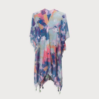 Naomi Watercolour One Size Kimono - 2 Colour Options