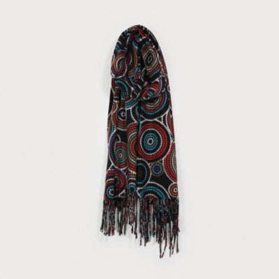 Martie Geometric Scarf - 2 Colour Options