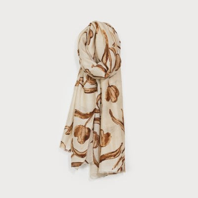 Hilda Metallic Accent Scarf - 4 Colour Options