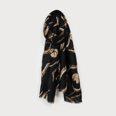 Hilda Metallic Accent Scarf - 4 Colour Options