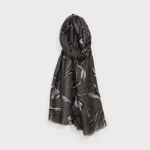Hilda Metallic Accent Scarf - 4 Colour Options