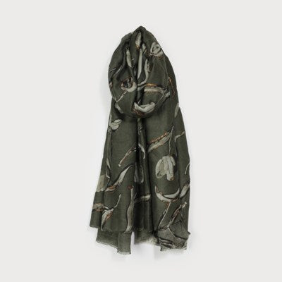 Hilda Metallic Accent Scarf - 4 Colour Options