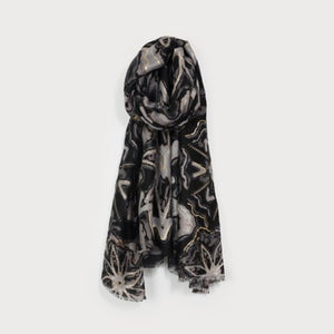 Mafrie Metallic Accent Scarf - 2 Colour Options