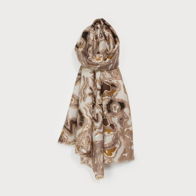 Mafrie Metallic Accent Scarf - 2 Colour Options