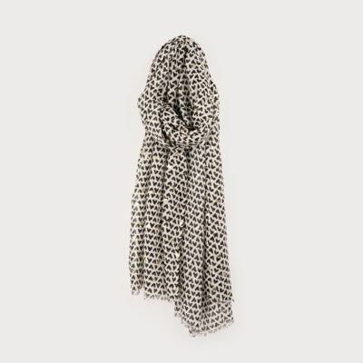 Emma Foil Heart Scarf - 3 Colour Options