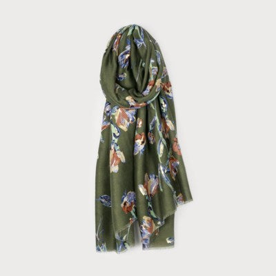 Kira Floral Scarf - 5 Colour Options