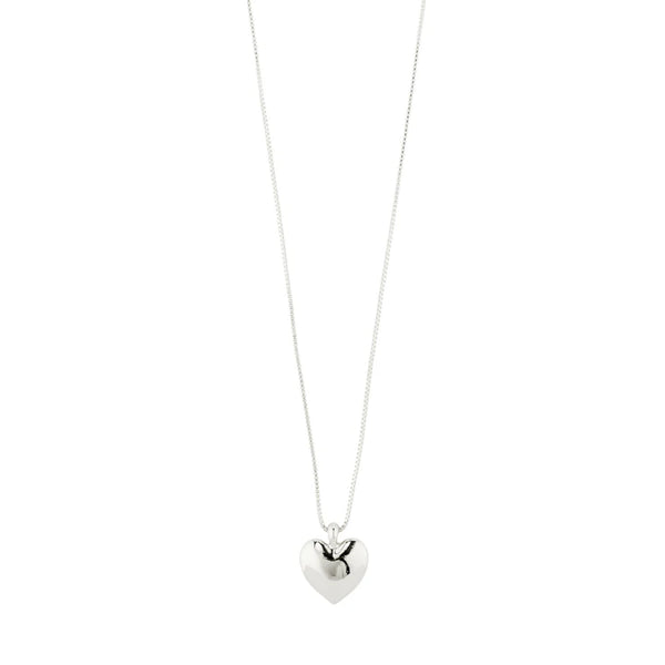 Sophia Heart Recycled Plated Necklace - 2 Colour Options