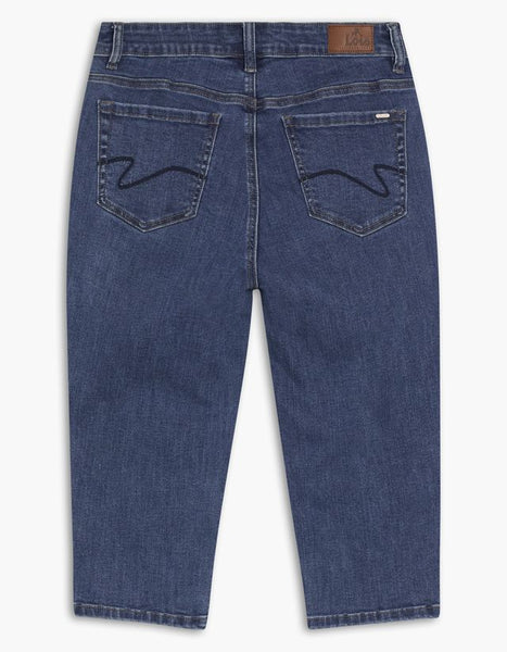 Alexane Denim Capri (Dark Wash)