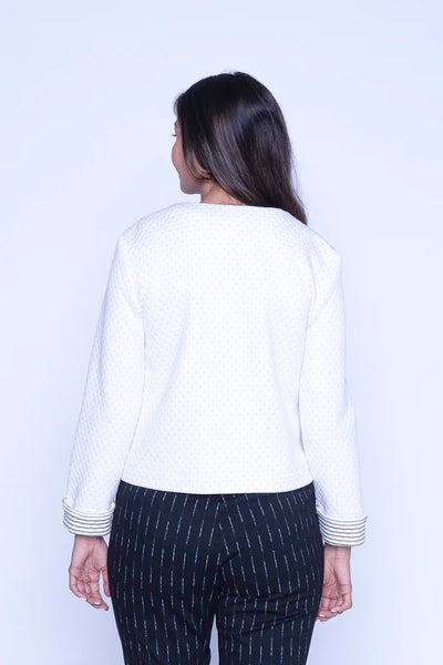 Willa Quilted Jacket (White)
