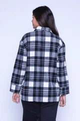 Noa Plaid Shirt Jacket