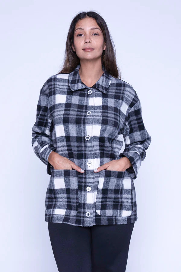 Noa Plaid Shirt Jacket