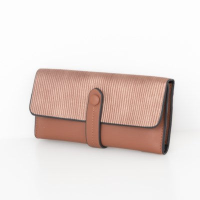 Ellie Corduroy Effect Wallet - 6 Colour Options