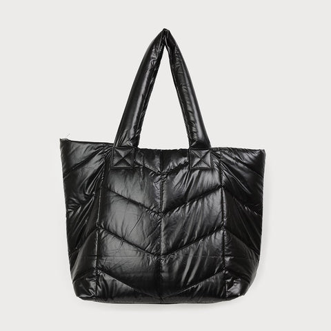 Mara Quilted Puffer Large Tote - 2 Colour Options