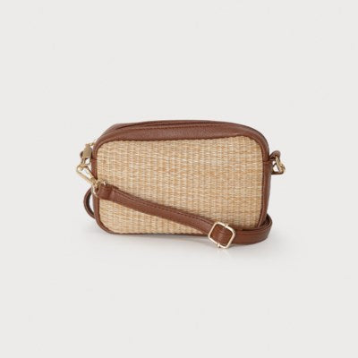 Lorrie Raffia Small Crossbody - 3 Colour Opyions