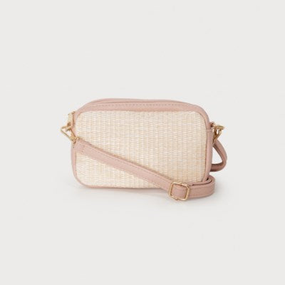 Lorrie Raffia Small Crossbody - 3 Colour Opyions