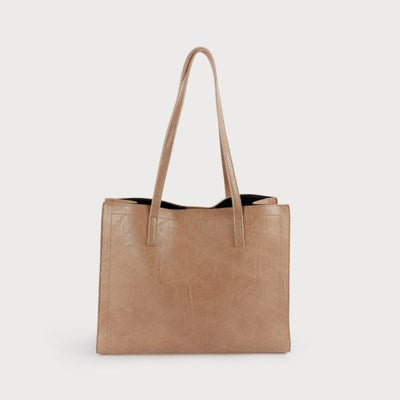 Nadine Embossed Tote - 3 Colour Options