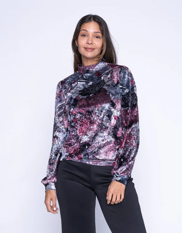 Marissa Velvet Top