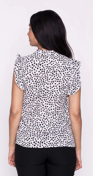 Maureen Polka Dot Blouse