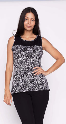 Remie Combo Patterned Tank