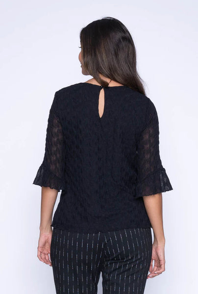 Hilda Lace Top (Black)