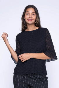 Hilda Lace Top (Black)