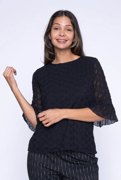 Hilda Lace Top (Black)